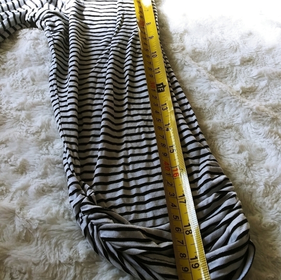 Valerie Stevens striped top t-shirt lagenlook loose oversized size XL - Picture 9 of 9